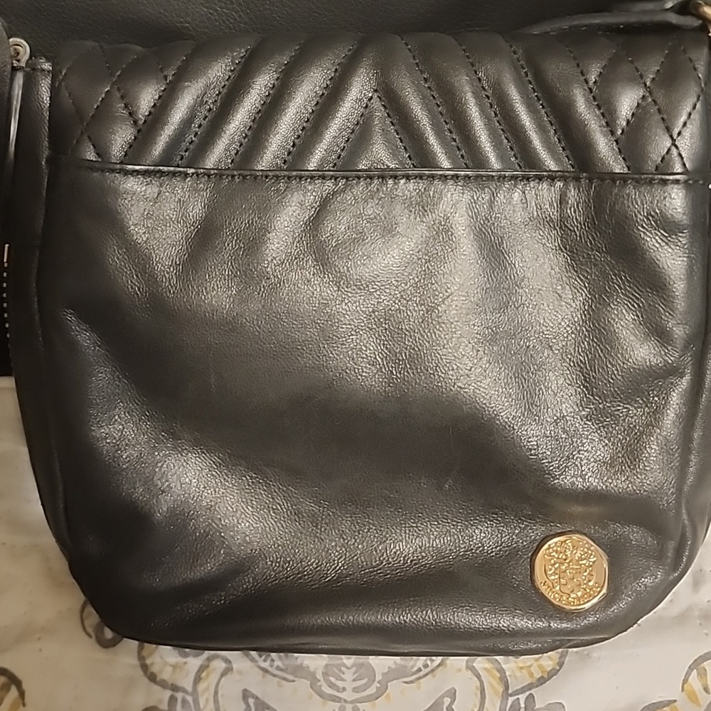 Vince Camuto Vintage Leather Crossbody Shoulder Bag - Picture 8 of 8